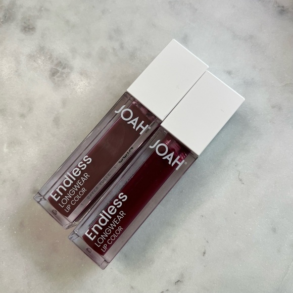 New Joah Endless Longwear Lip Color JSLL10 Dessert Sealed Makeup Lipstick 2 Pack - Picture 1 of 3